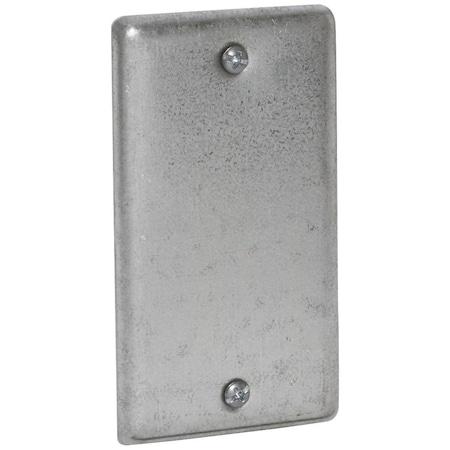 Southwire Electrical Box Cover, Rectangular, Zinc Plated Steel G19290-UPC